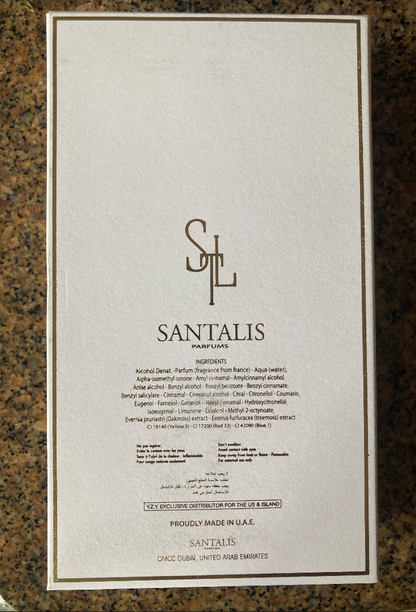 Santalis Millesime (Compare to Creed Millesime) EDP Made In Dubai 90 ML